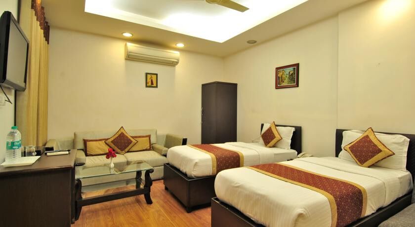 Hermitage By The Cosy Hotels Near Lotus Temple Nueva Delhi Exterior foto